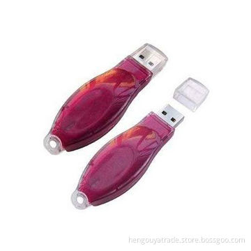 1/2/4/8/16/32/64/128GB OEM Plastic USB Flash Drives, Measures 1.65 x 0.63 x 0.3-inch